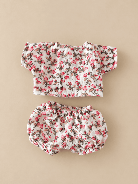 Muślinowy Komplet dla Fluffiego Pink Meadow