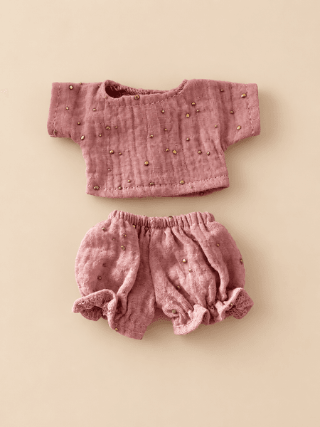 Komplet muślinowy Gold Pink dla Fluffiego