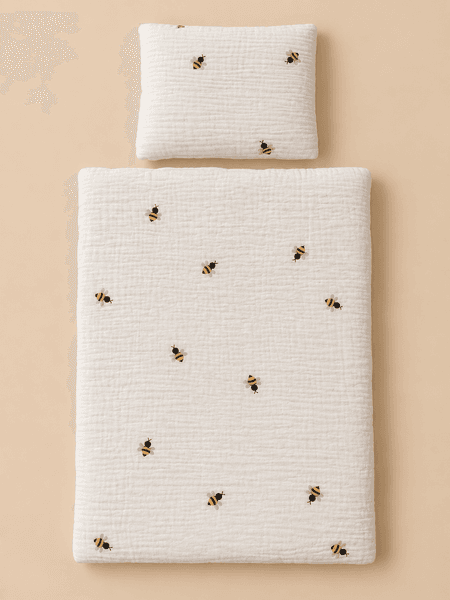 Komplet pościeli dla lalek Happy Bee